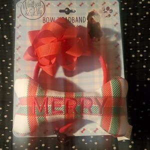 Dog Head Band & Toy Set / Winifred & Lily